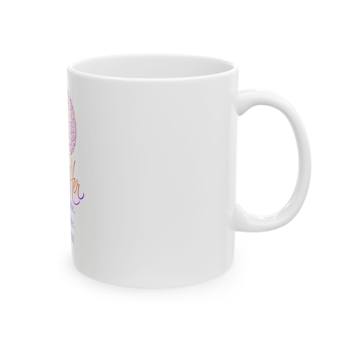 StrongHER White Mug – Unstoppable. Unshakable. Unapologetic.