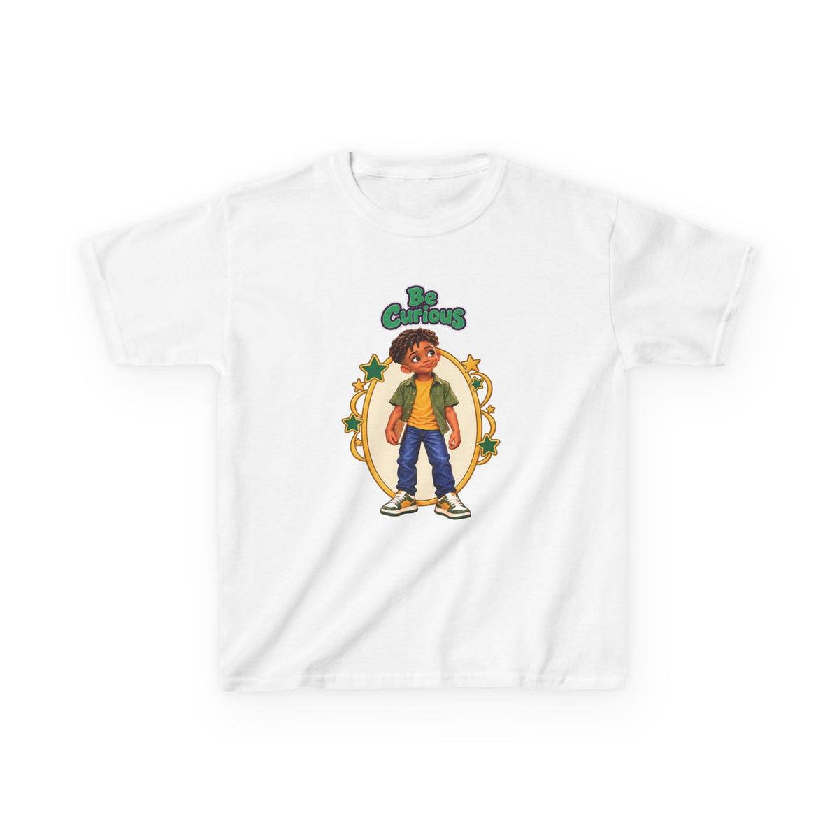 Be Curious Youth T-Shirt | The Be Collection™