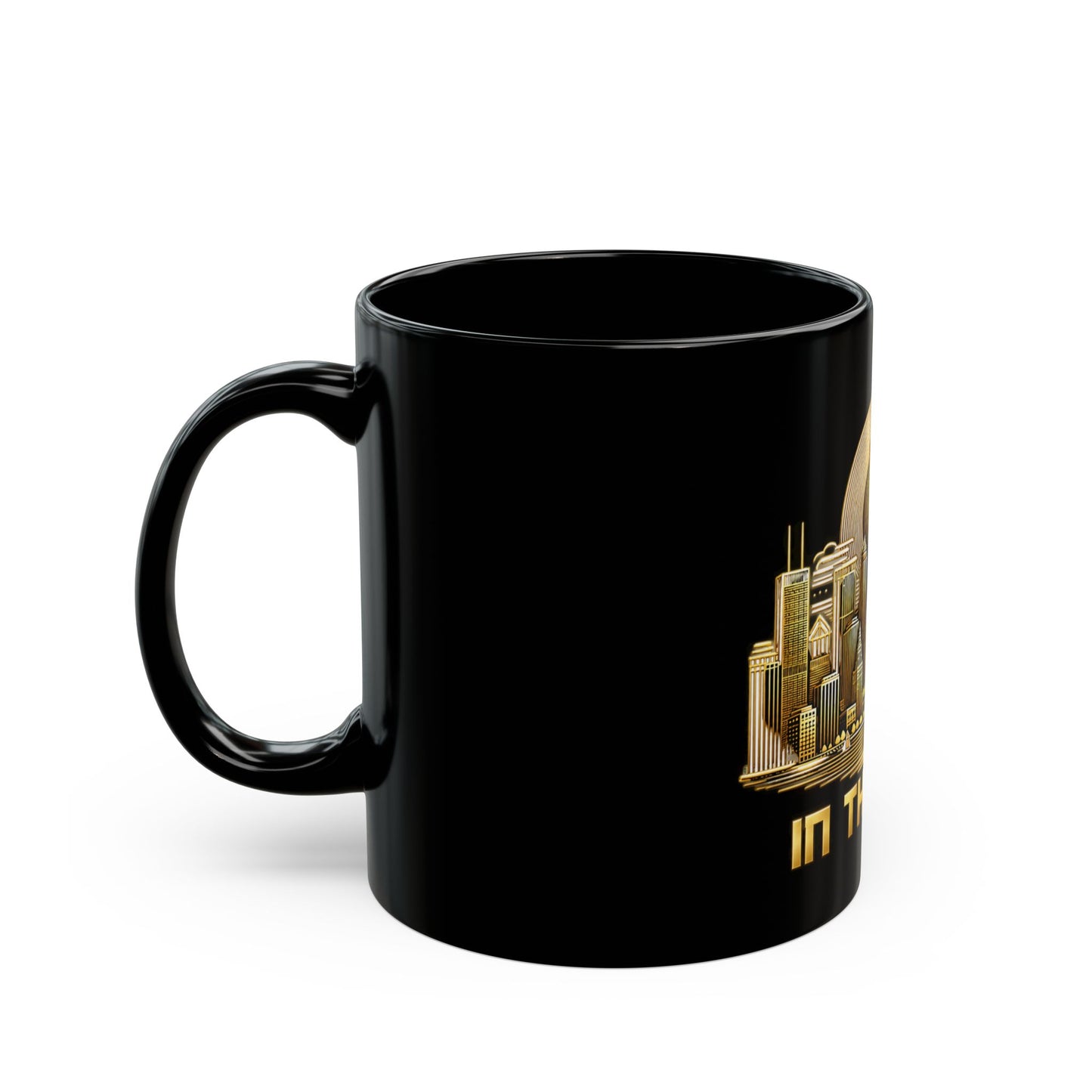 In the Wind | Chicago Black Mug