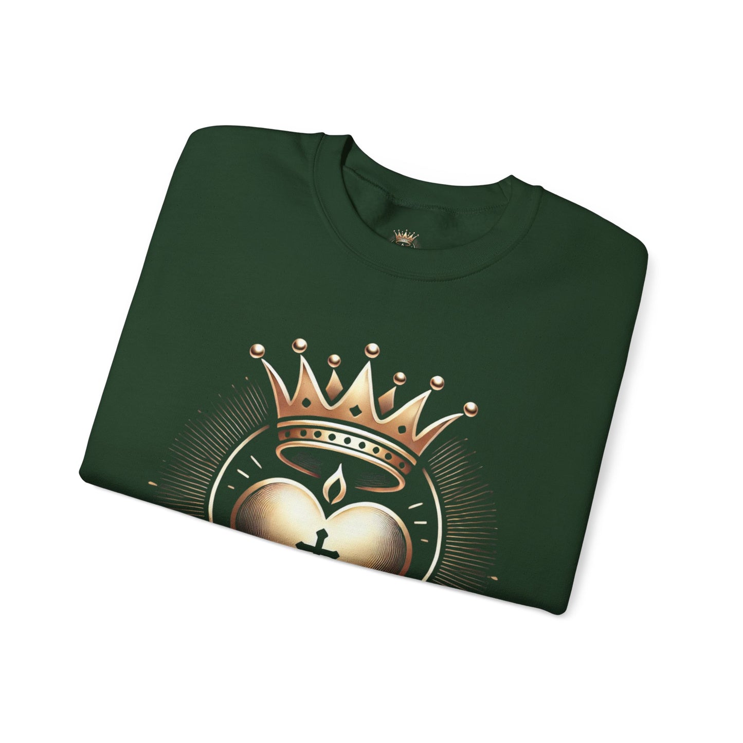 Armor of Joy™ Unisex Crewneck Sweatshirt – Faith-Based Inspirational Apparel, Cozy All-Season Gift for Friends, Purpose & Joy-Inspired Casual Wear