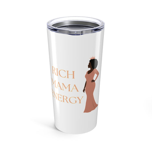 Rich Mama Energy Tumbler – Inspirational 20oz Stainless Steel Drinkware for Women of Faith