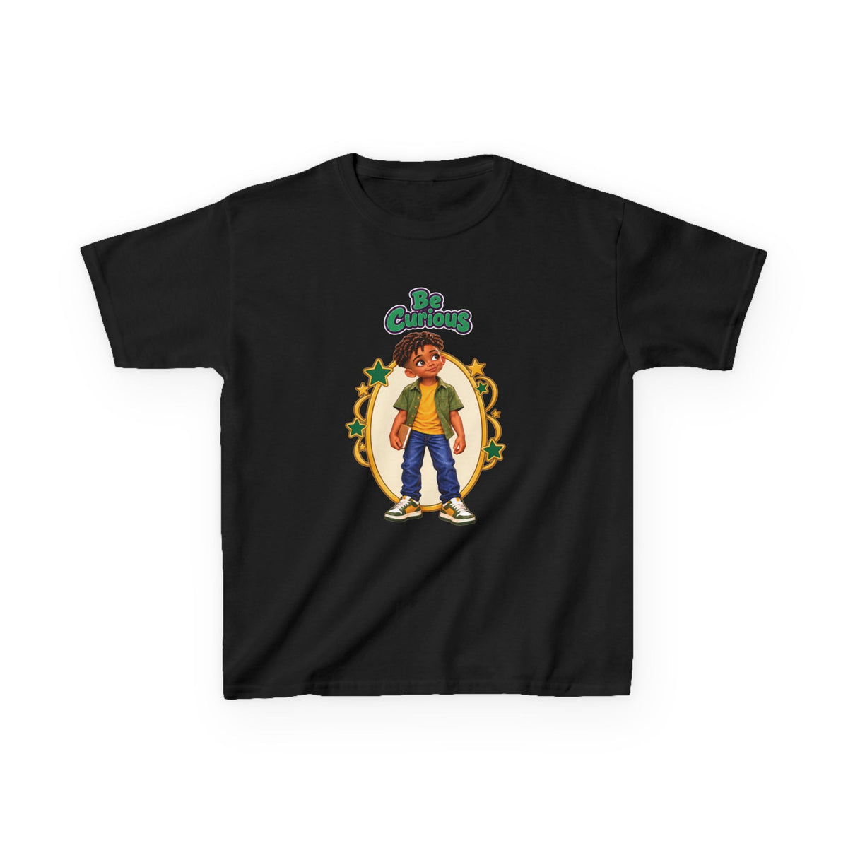 Be Curious Youth T-Shirt | The Be Collection™
