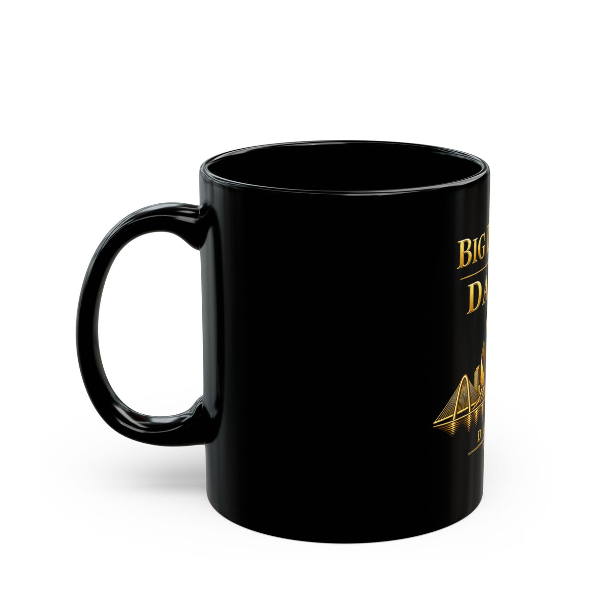 Big Dreams in Dallas | Black Ceramic Mug