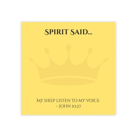 Inspirational Post-it Note Pads – Bible Verse & Faith-Based Sticky Notes for Daily Motivation, Prayer Lists, and Church or Office Use