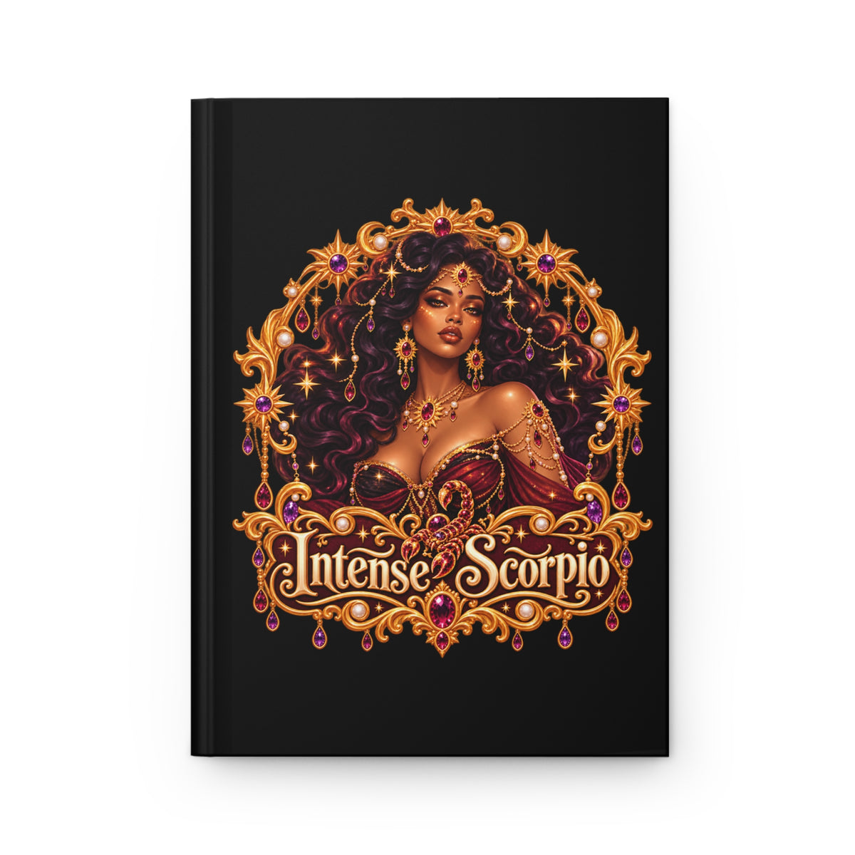 Intense Scorpio Hardcover Journal