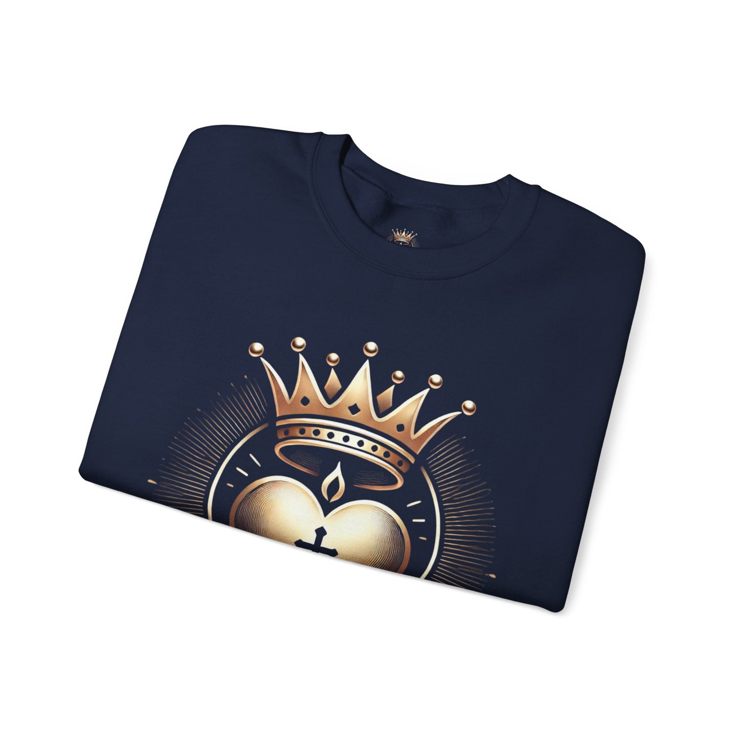 Armor of Joy™ Unisex Crewneck Sweatshirt – Faith-Based Inspirational Apparel, Cozy All-Season Gift for Friends, Purpose & Joy-Inspired Casual Wear
