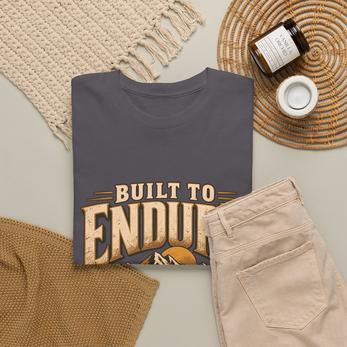 Built to Endure | Unisex Heavy Cotton Graphic Tee