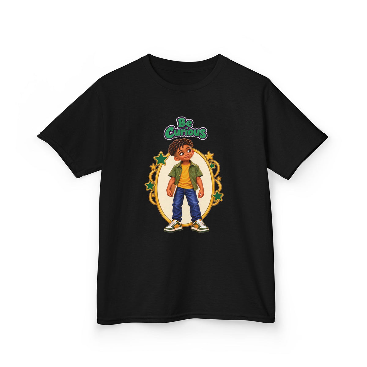 Be Curious Youth T-Shirt | The Be Collection™