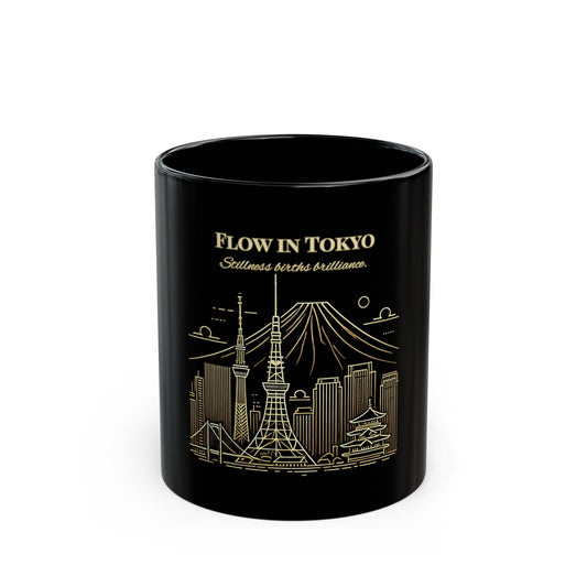 Tokyo Skyline Mug | Ceramic Travel Gift | Joyous Life Journals