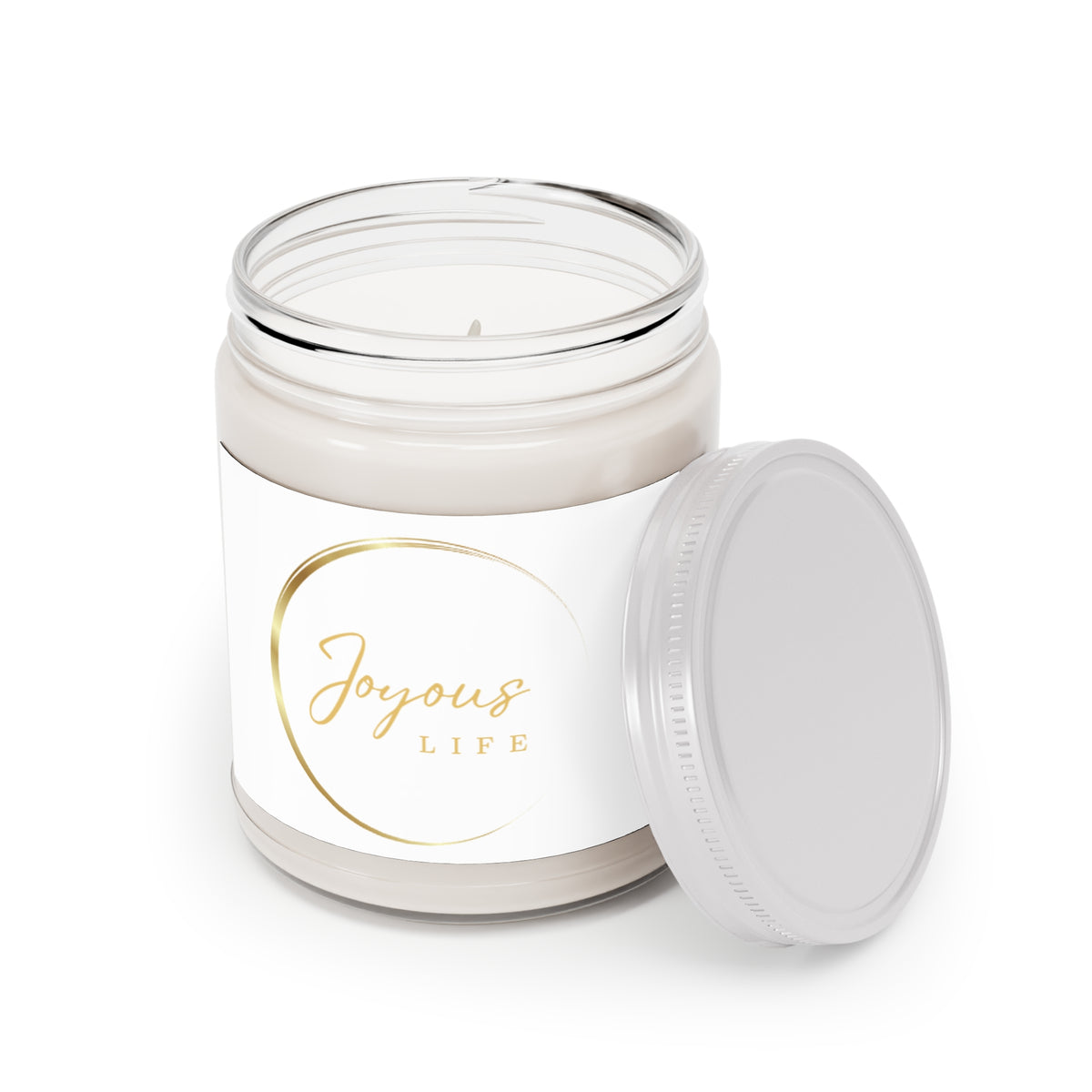 Joyous Life Signature Jar Candle – 9 oz White Edition