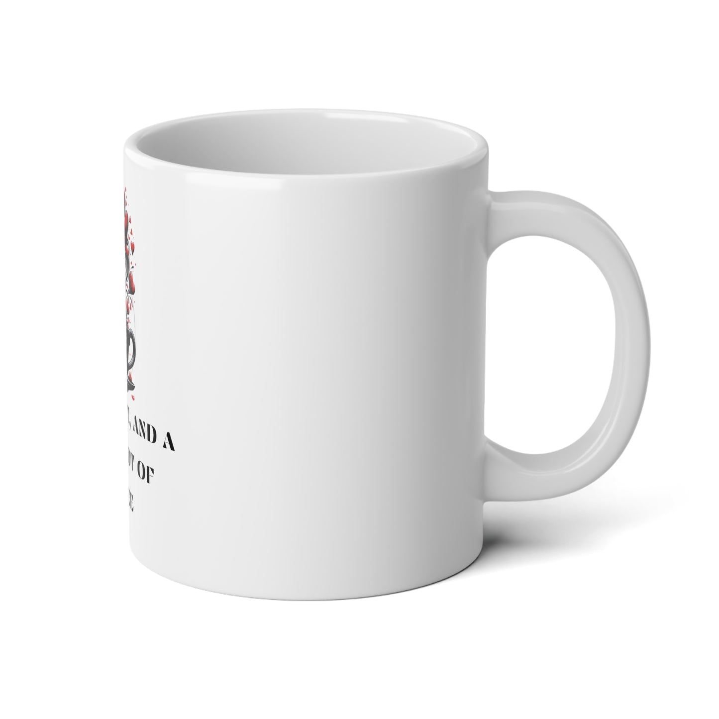 Grace & Grit – Coffee Power Mug | 15oz Empowerment Drinkware | Joyous Life Journals