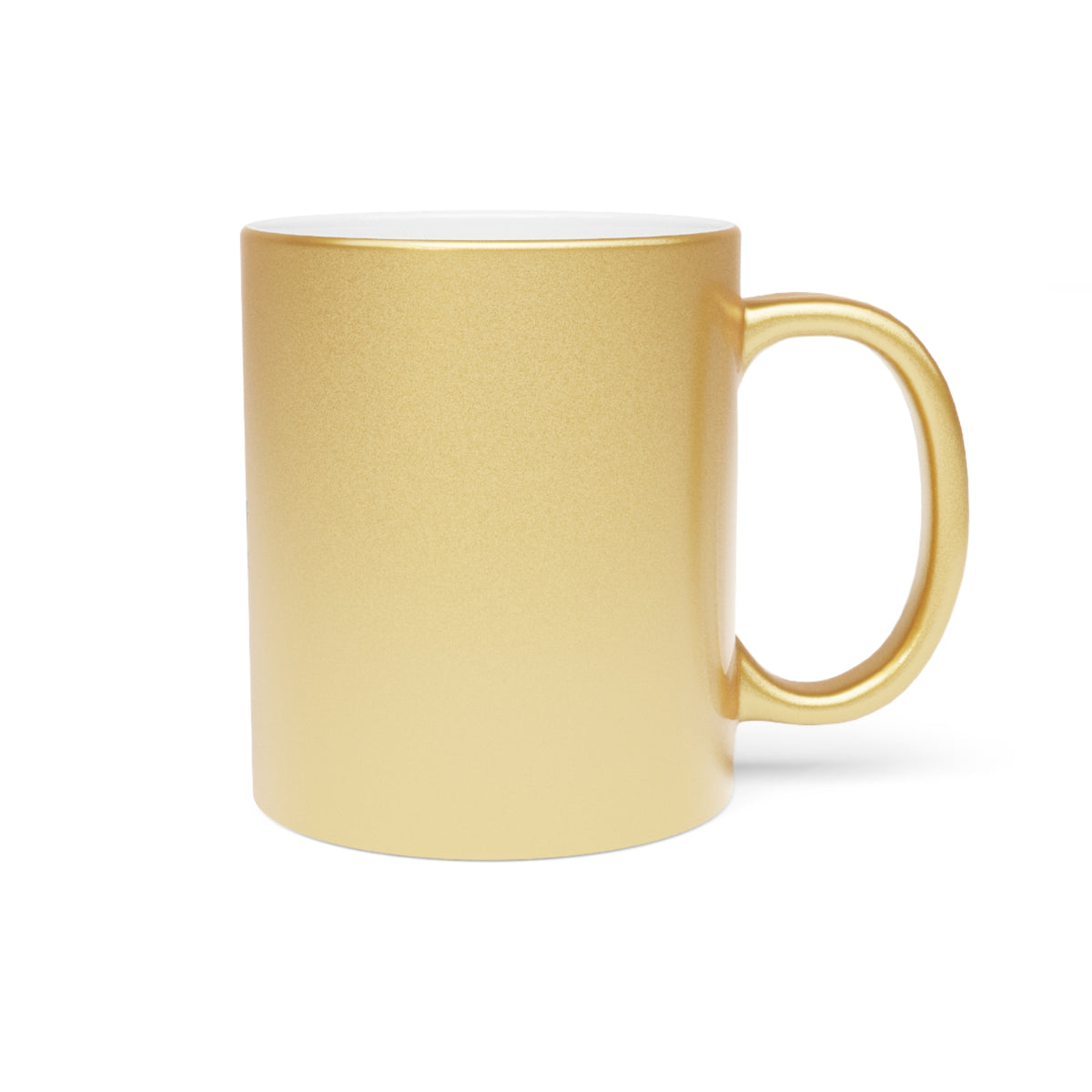 Joyous Life Metallic Coffee Mug (Gold)