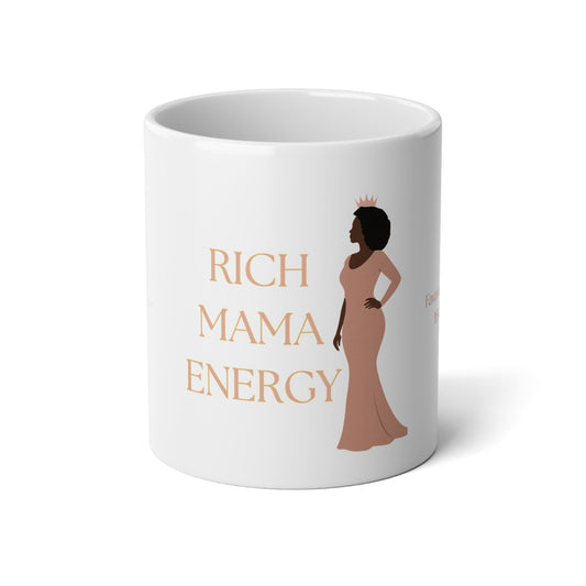 Rich Mama Energy Mug (20oz) Faith-Filled. Legacy-Driven. Overflowing.