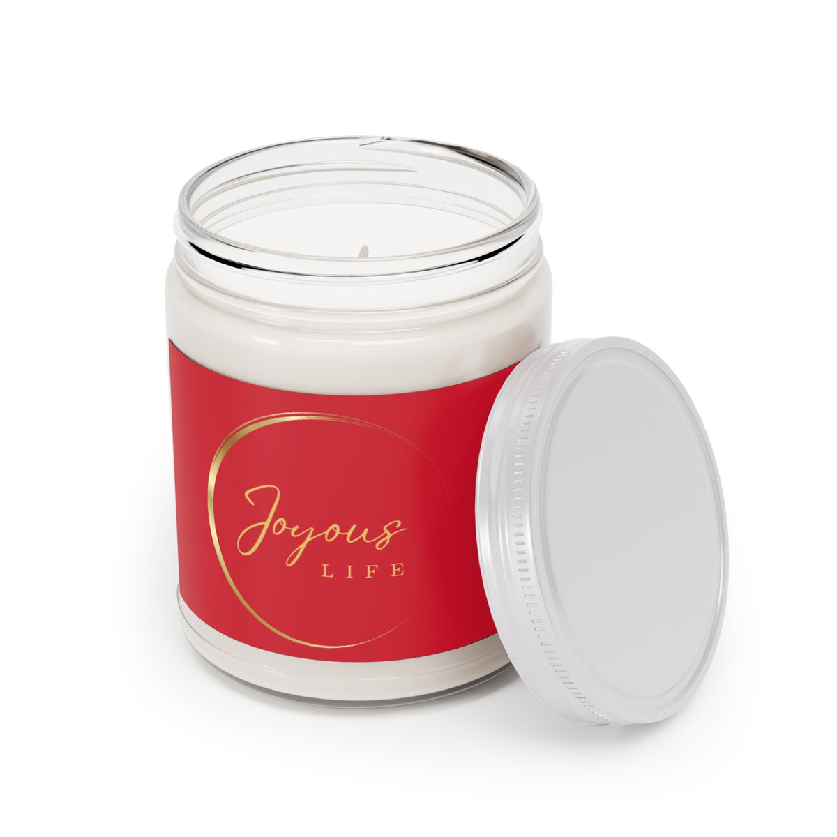 Joyous Life Signature Comfort Spice Candle – Red & Gold Edition