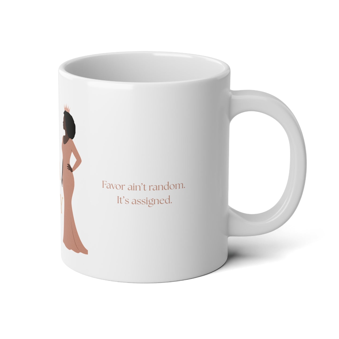 Rich Mama Energy Mug (20oz) Faith-Filled. Legacy-Driven. Overflowing.