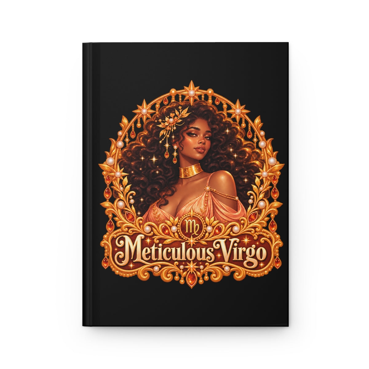 Meticulous Virgo Hardcover Journal