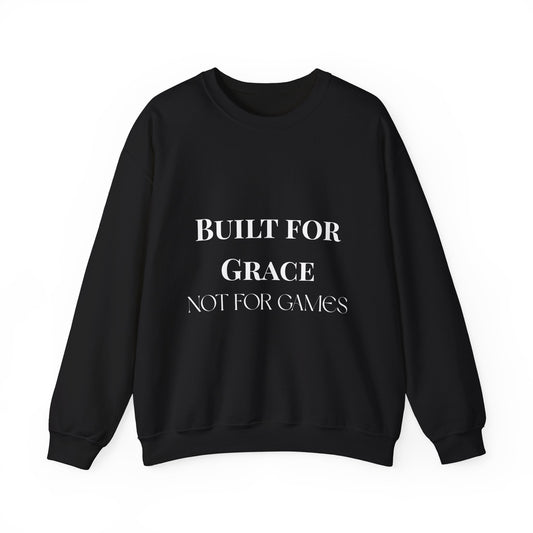 Built for Grace, Not for Games | Armor of Joy™ Faith Sweatshirt