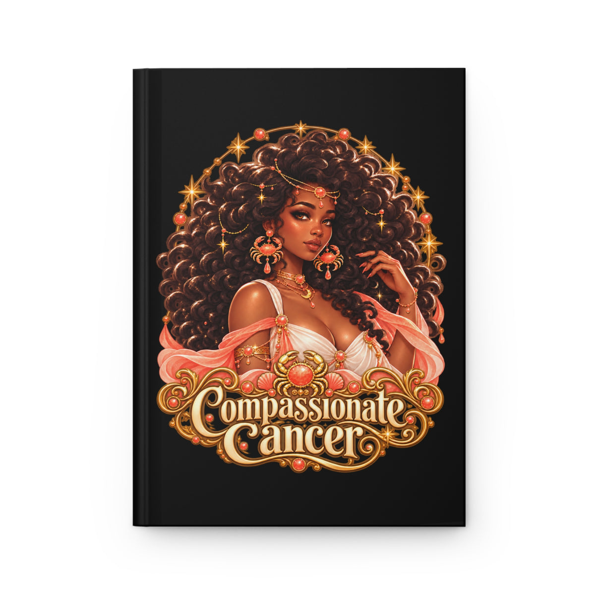 Compassionate Cancer Hardcover Journal – Celestial Elegance Collection | Joyous Life Journals®
