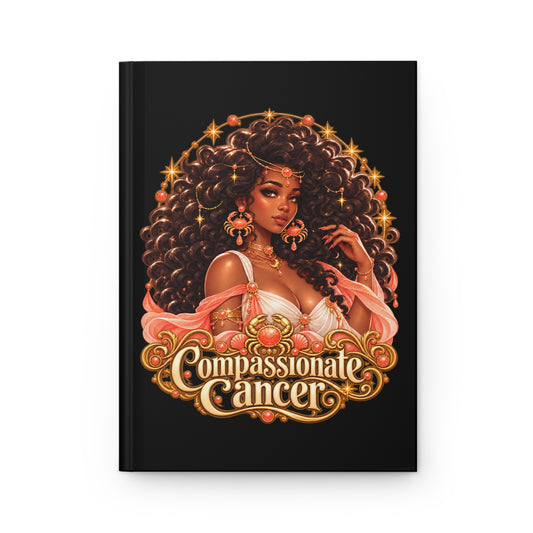Compassionate Cancer Hardcover Journal – Celestial Elegance Collection | Joyous Life Journals®