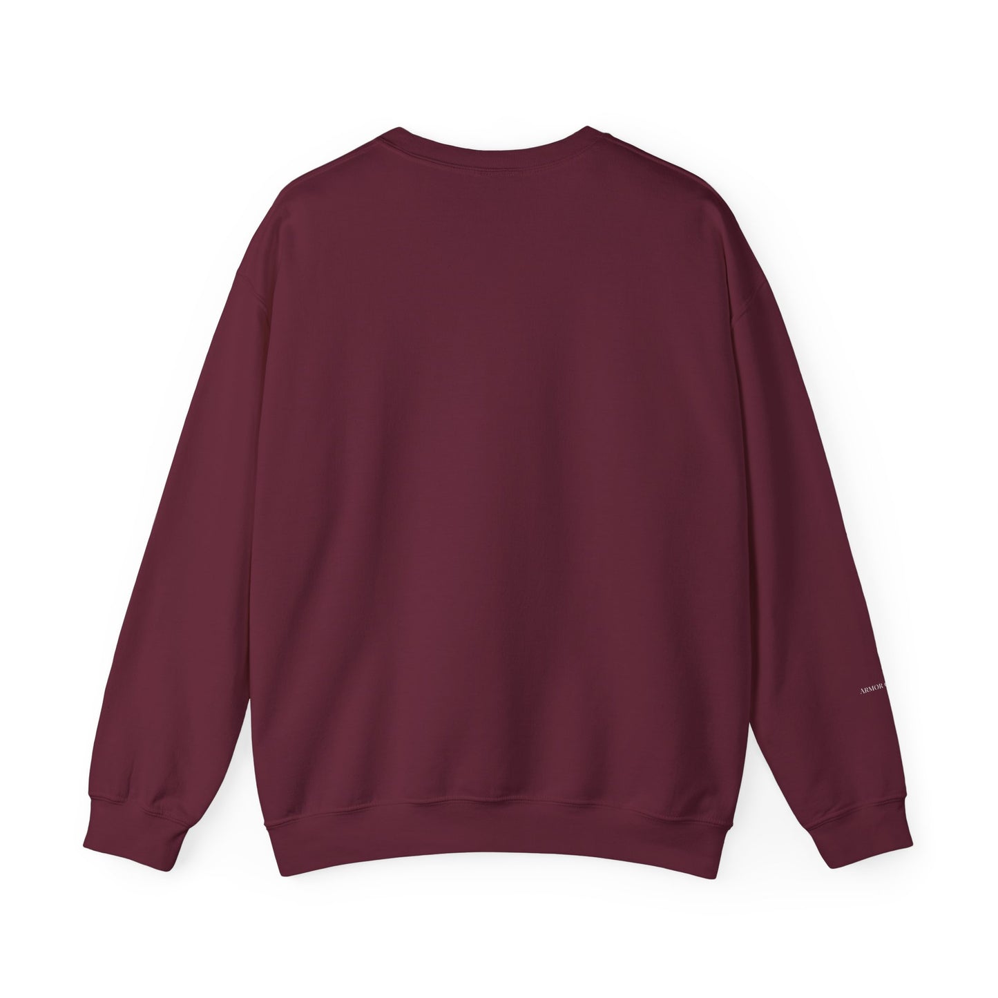 Armor of Joy™ Unisex Crewneck Sweatshirt – Faith-Based Inspirational Apparel, Cozy All-Season Gift for Friends, Purpose & Joy-Inspired Casual Wear
