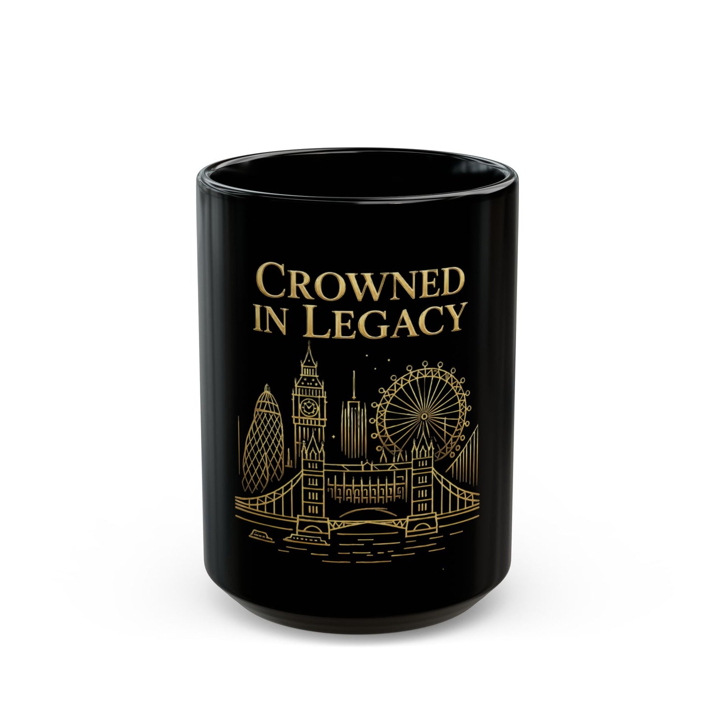 Crowned in Legacy | London Black Mug