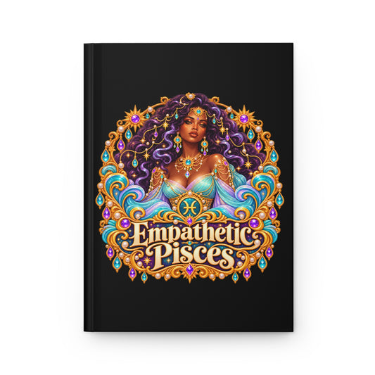 Empathetic Pisces Hardcover Journal