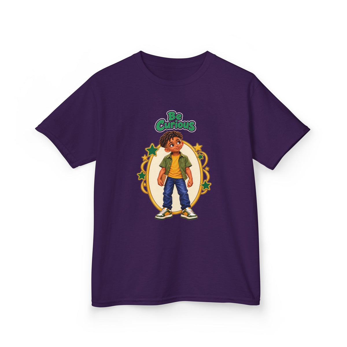 Be Curious Youth T-Shirt | The Be Collection™