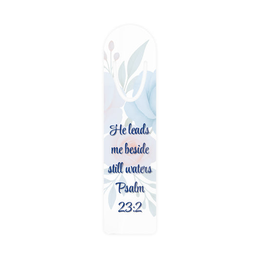 Psalm 23 Bookmark | “He Leads Me Beside Still Waters”