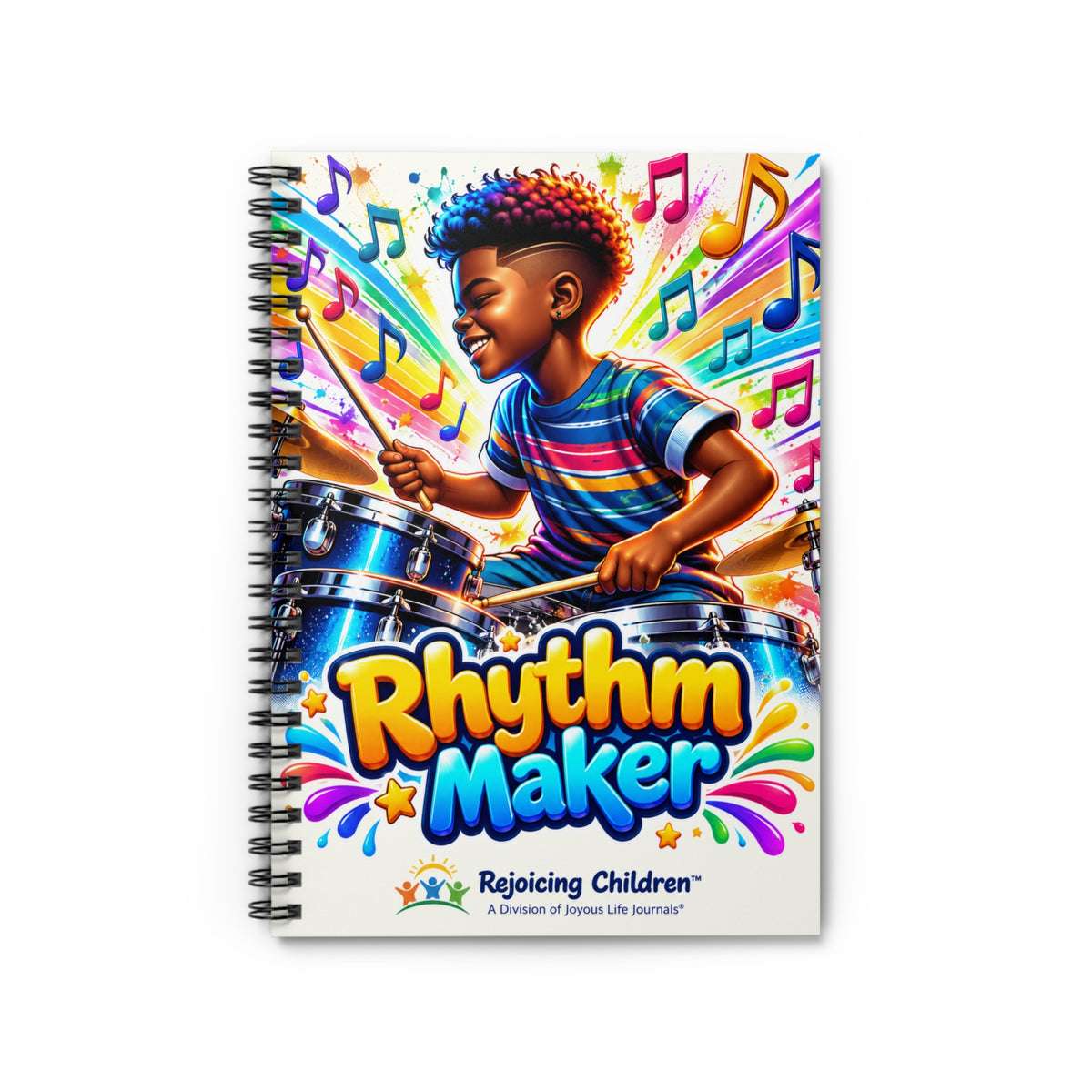 Rhythm Maker Spiral Notebook | Kids Music & Creativity Journal