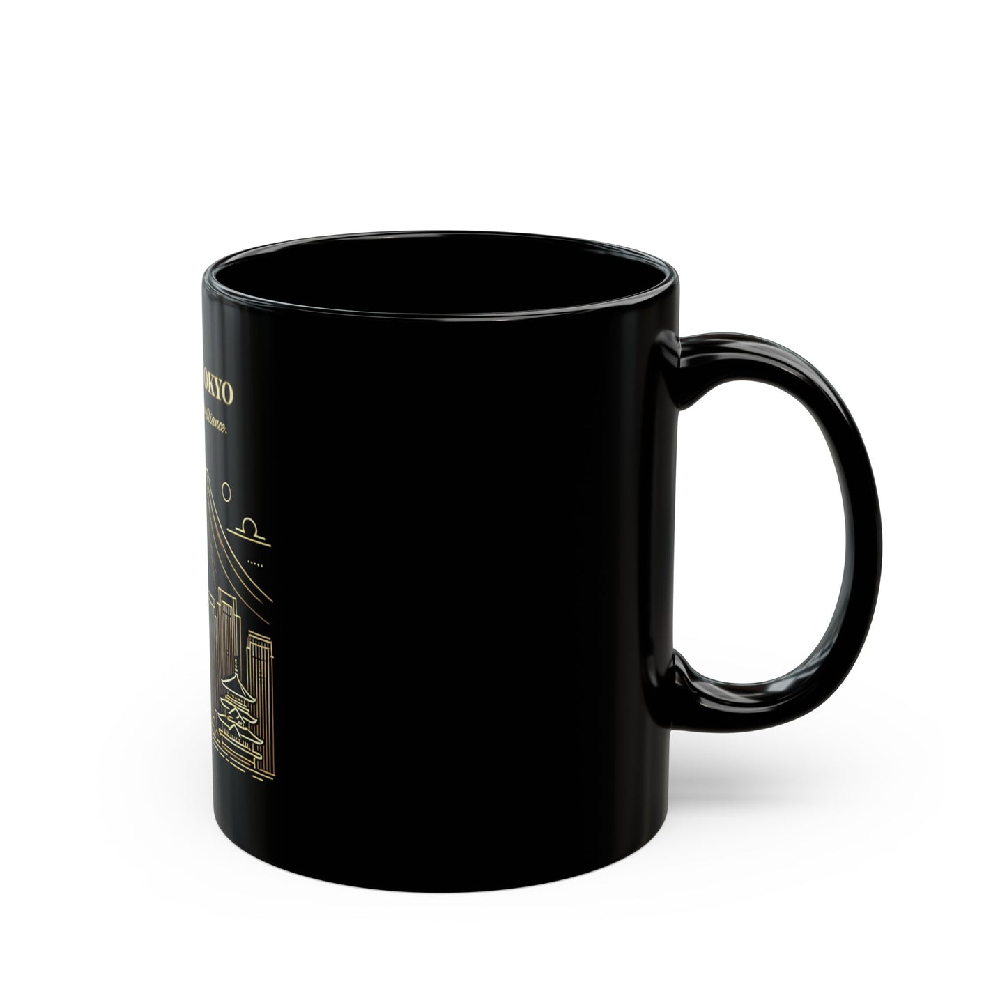 Tokyo Skyline Mug | Ceramic Travel Gift | Joyous Life Journals