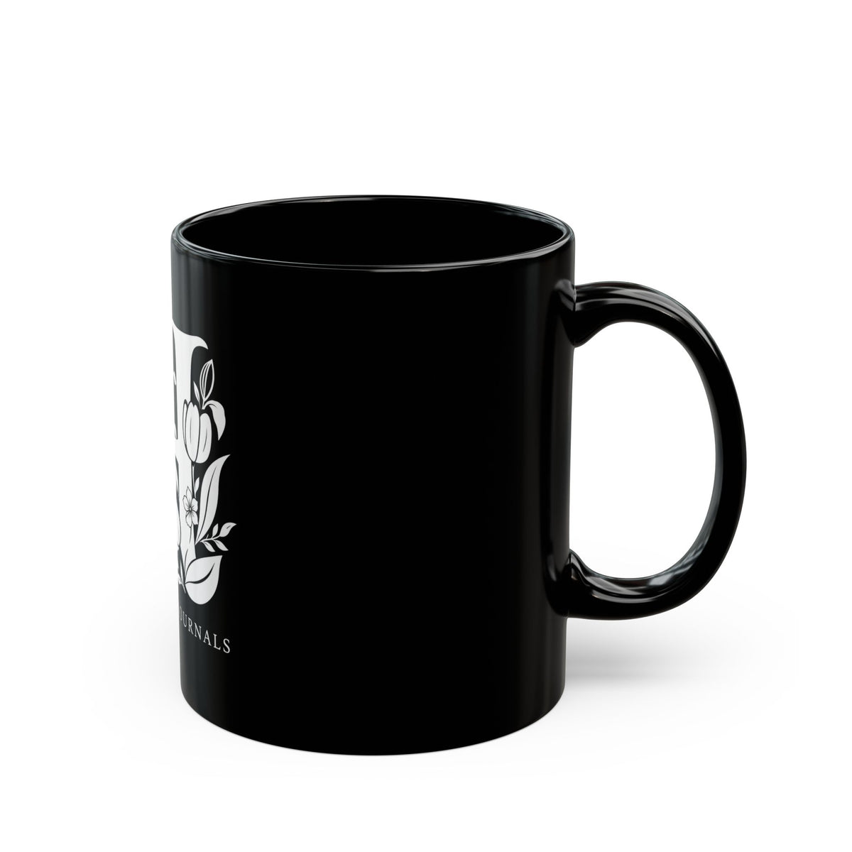 Heritage Harmony | H Monogram Black Mug
