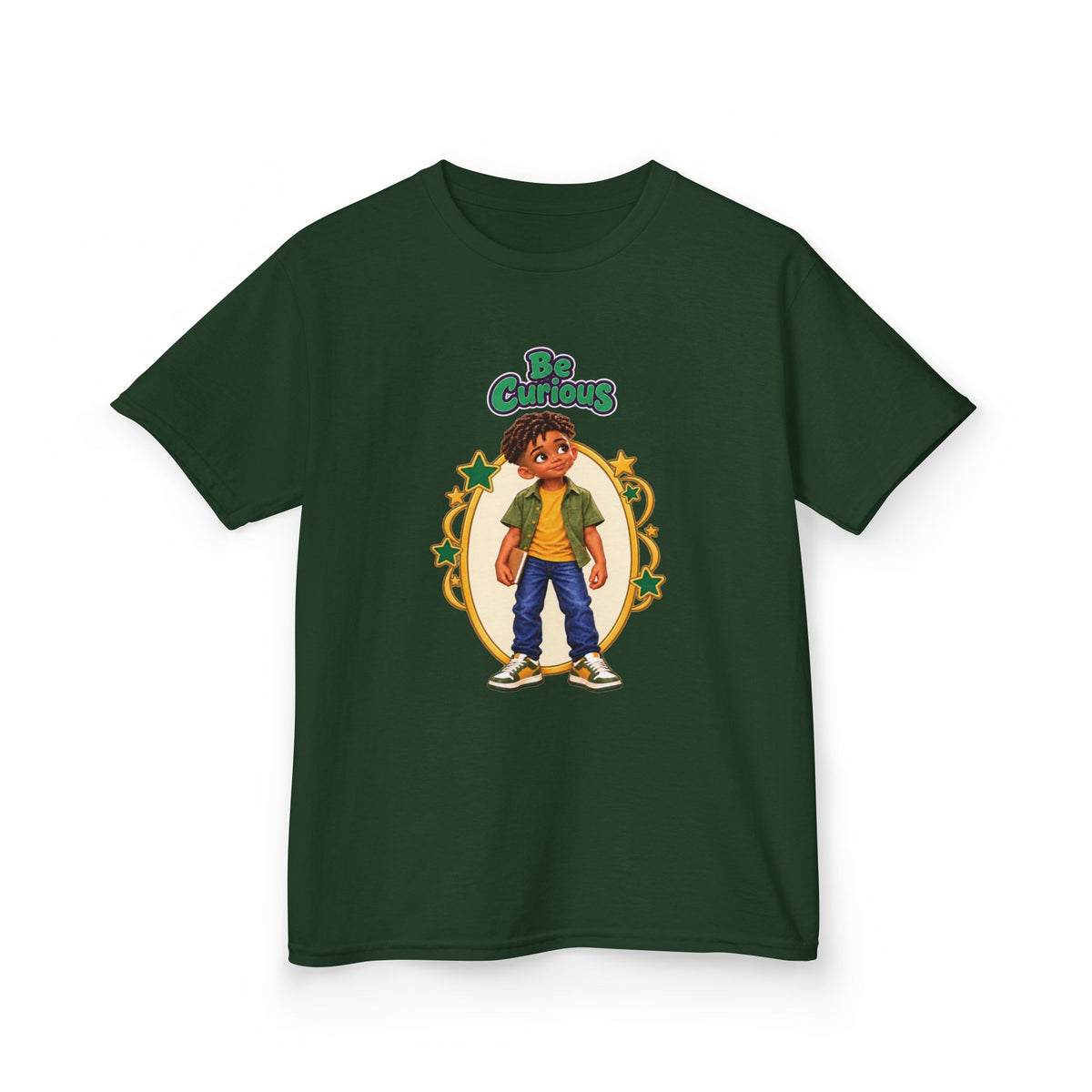 Be Curious Youth T-Shirt | The Be Collection™