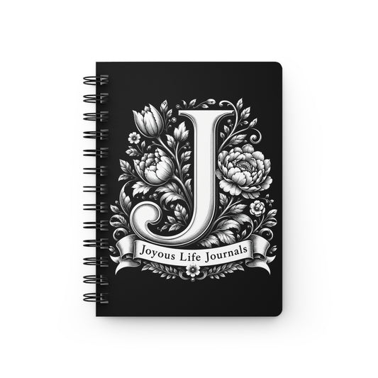 Jubilant Journey | J Monogram Spiral Journal