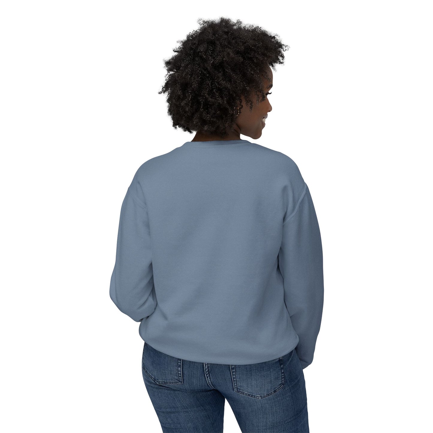 Joy Is My Protest Sweatshirt | Armor of Joy™ Unisex Lightweight Crewneck | Faith-Based Inspirational Gift, Mindful Protest Apparel, Everyday Casual Wear