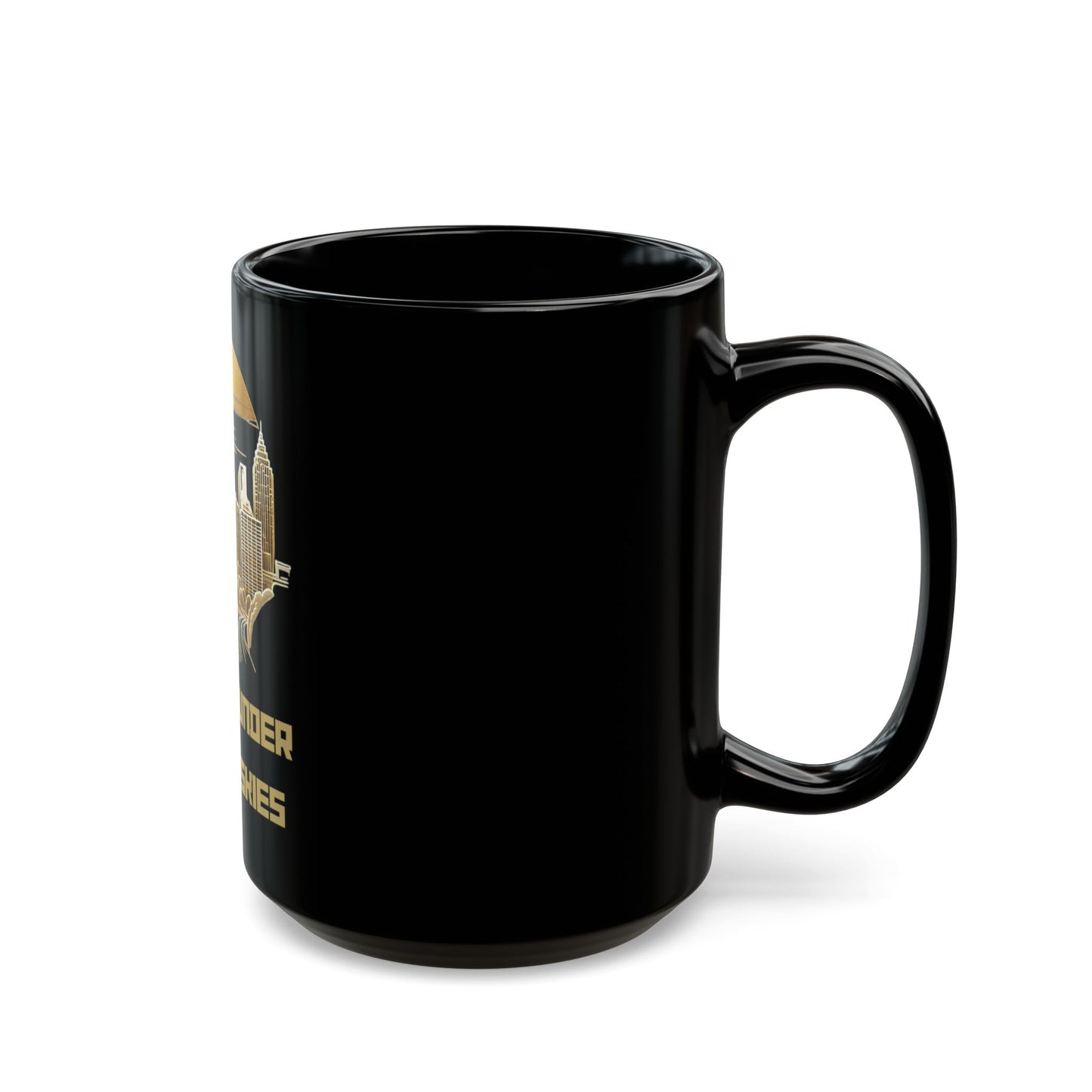 Dreams Under Golden Skies | Atlanta Black Mug