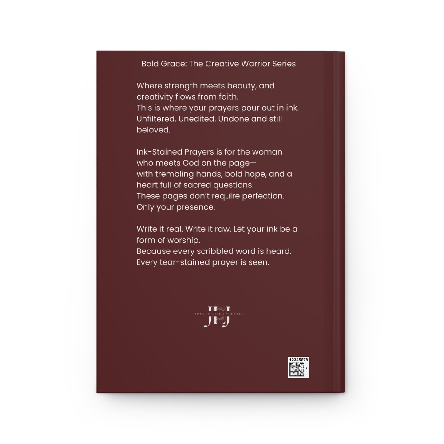 Ink-Stained Prayers | Christian Prayer Journal for Women of Faith