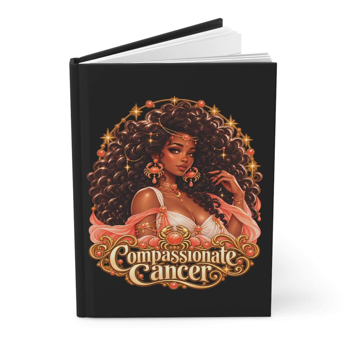 Compassionate Cancer Hardcover Journal – Celestial Elegance Collection | Joyous Life Journals®