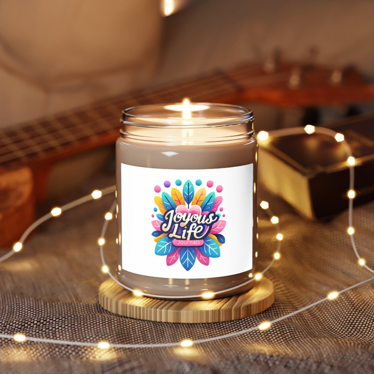 Spring Whispers: Joyous Life Journals Scented Candle, 9oz