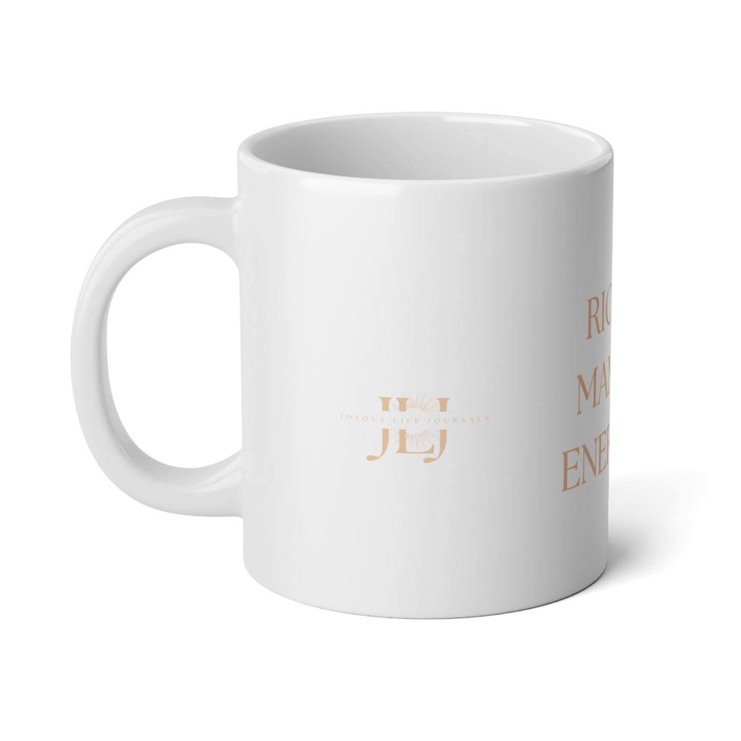Rich Mama Energy Mug (20oz) Faith-Filled. Legacy-Driven. Overflowing.