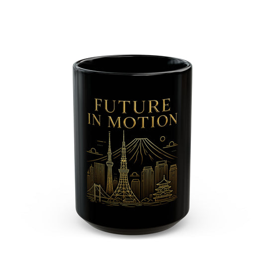 Future in Motion | Tokyo Black Mug