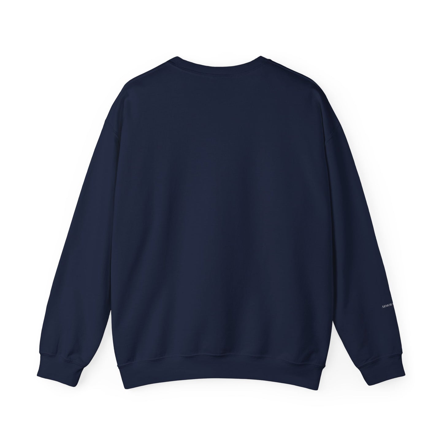 Armor of Joy™ Unisex Crewneck Sweatshirt – Faith-Based Inspirational Apparel, Cozy All-Season Gift for Friends, Purpose & Joy-Inspired Casual Wear