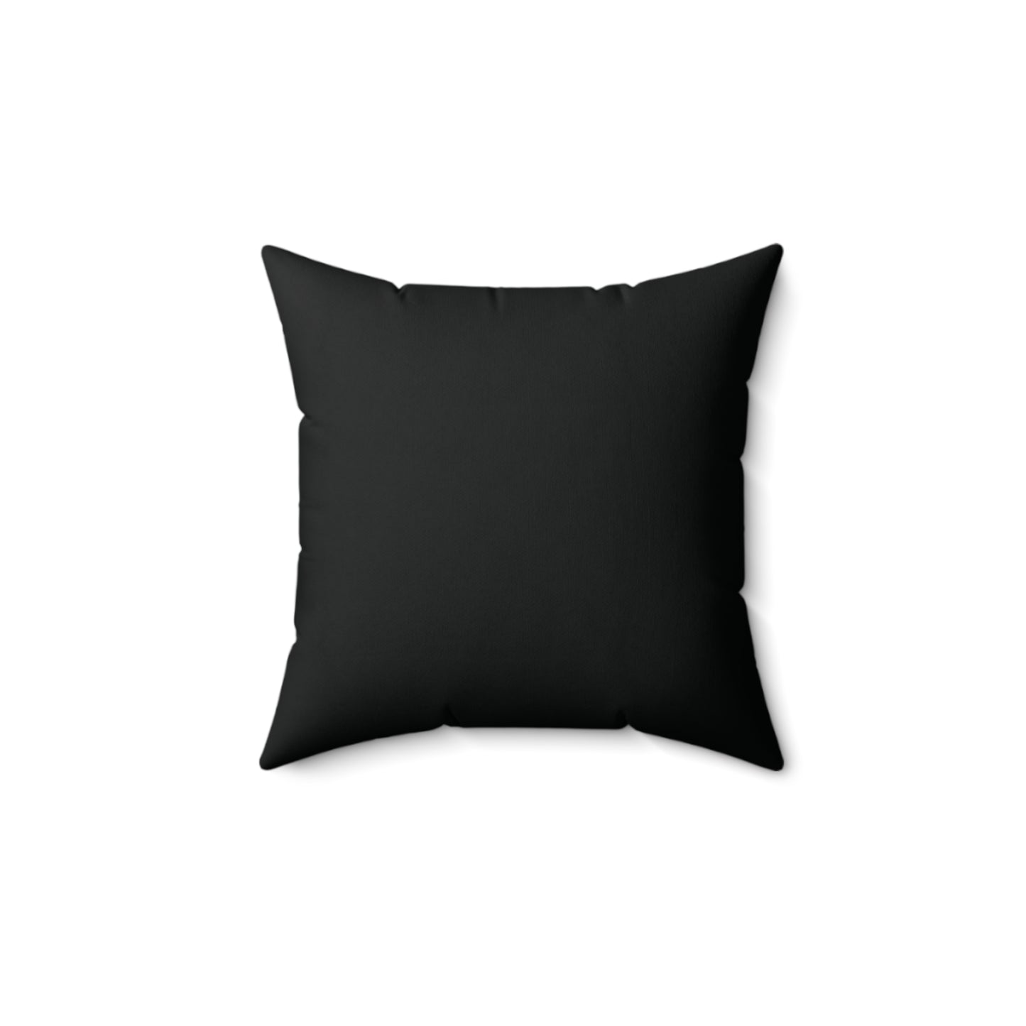 Joyous Life Red Floral Spun Polyester Square Pillow - Bold Elegance for Every Space