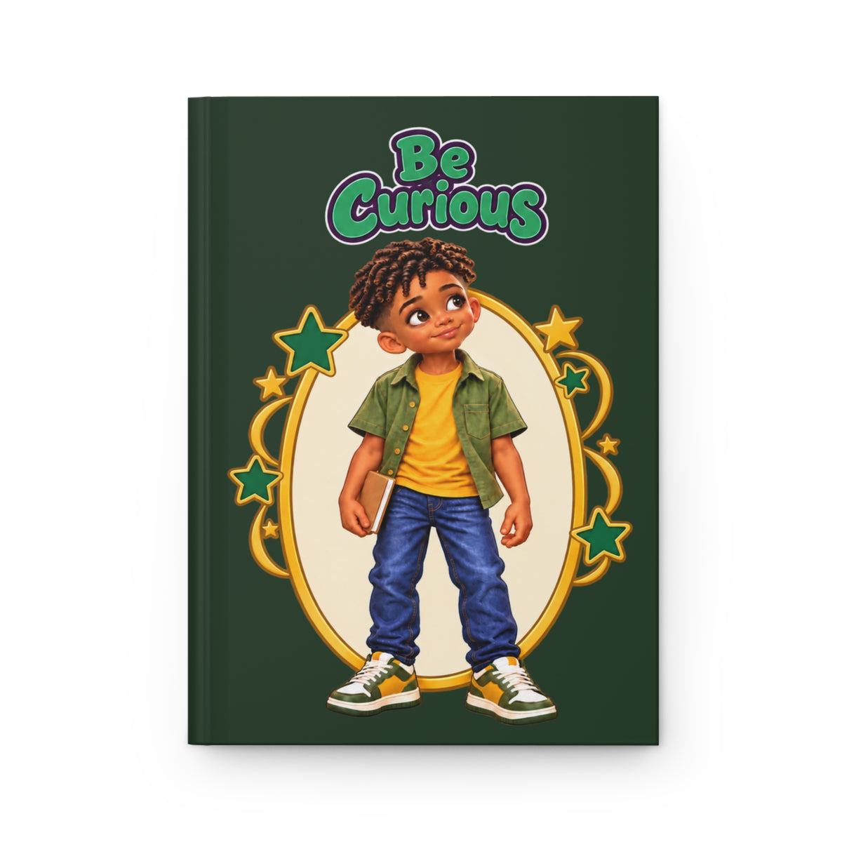 Be Curious Hardcover Lined Journal | The Be Collection™