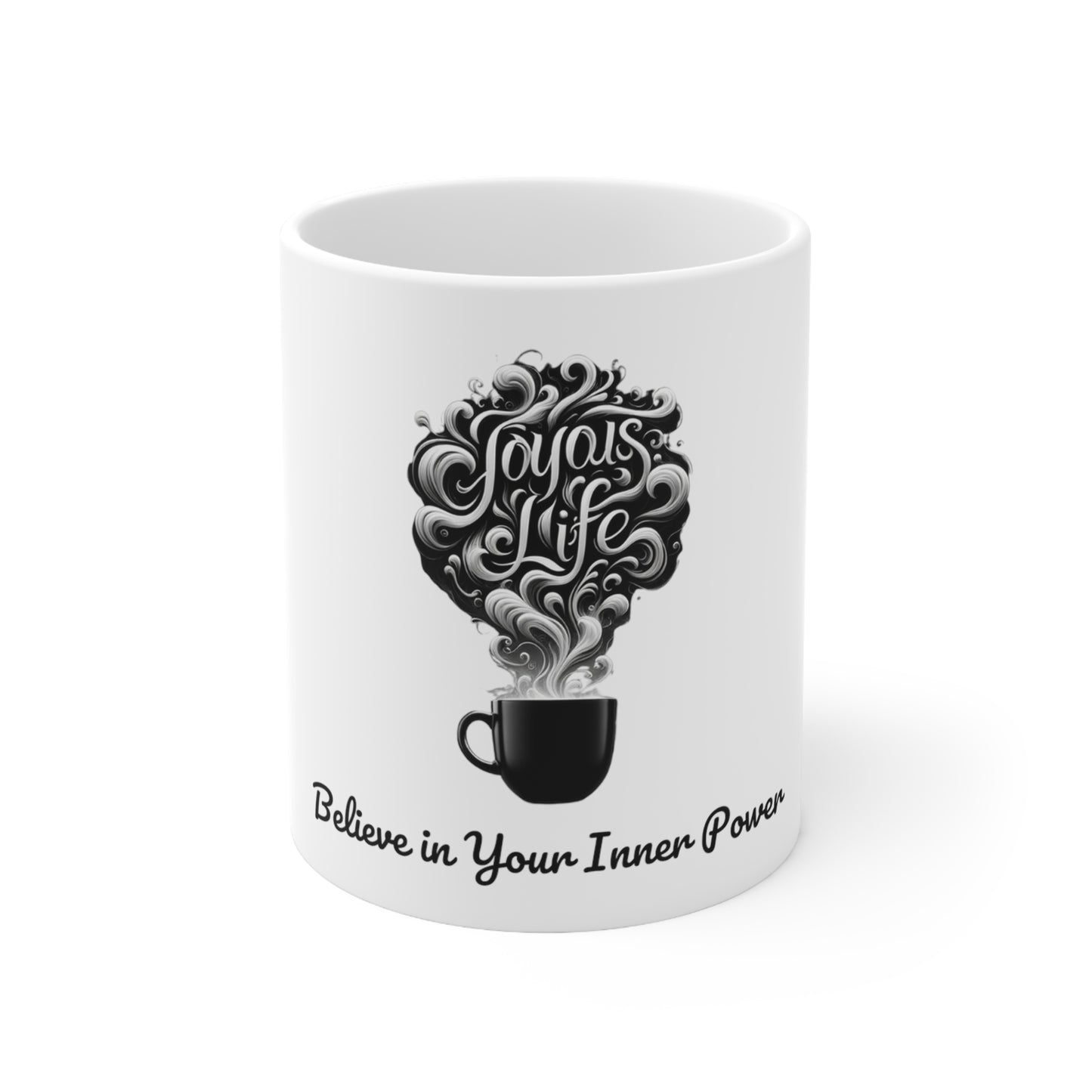 Inner Power – Inspirational Ceramic Coffee Mug, 11oz | Joyous Life Journals