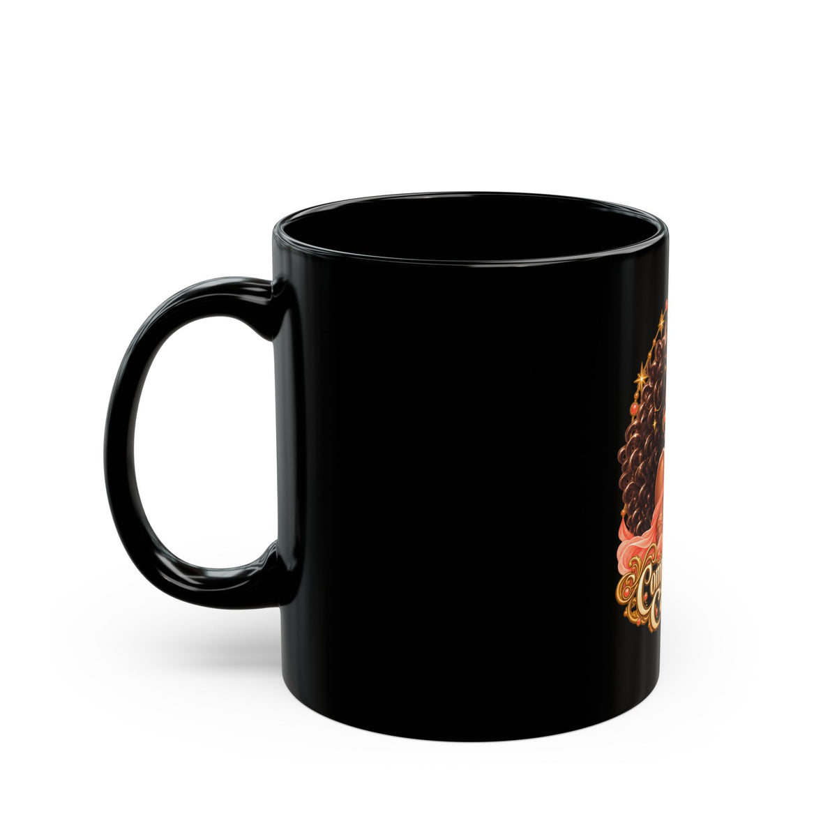 Compassionate Cancer Black Mug – Celestial Elegance Collection | Joyous Life Journals®