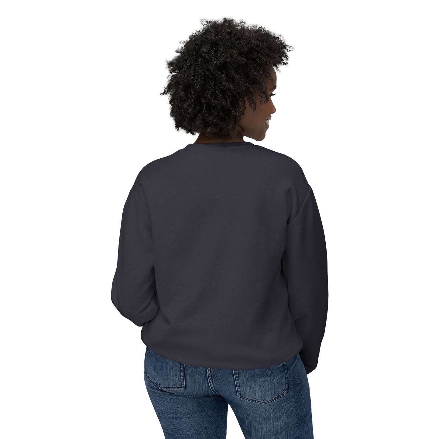 Joy Is My Protest Sweatshirt | Armor of Joy™ Unisex Lightweight Crewneck | Faith-Based Inspirational Gift, Mindful Protest Apparel, Everyday Casual Wear