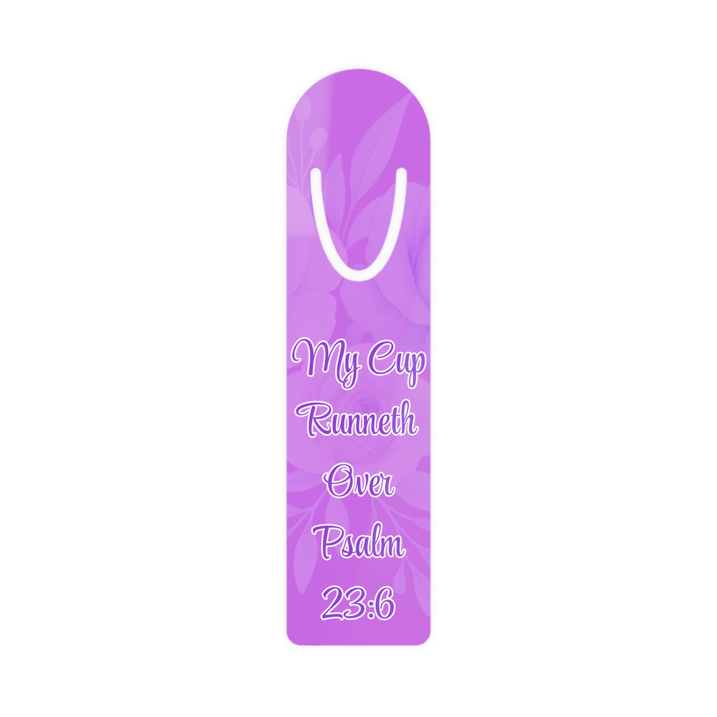 Psalm 23 Bookmark | “My Cup Runneth Over” Scripture