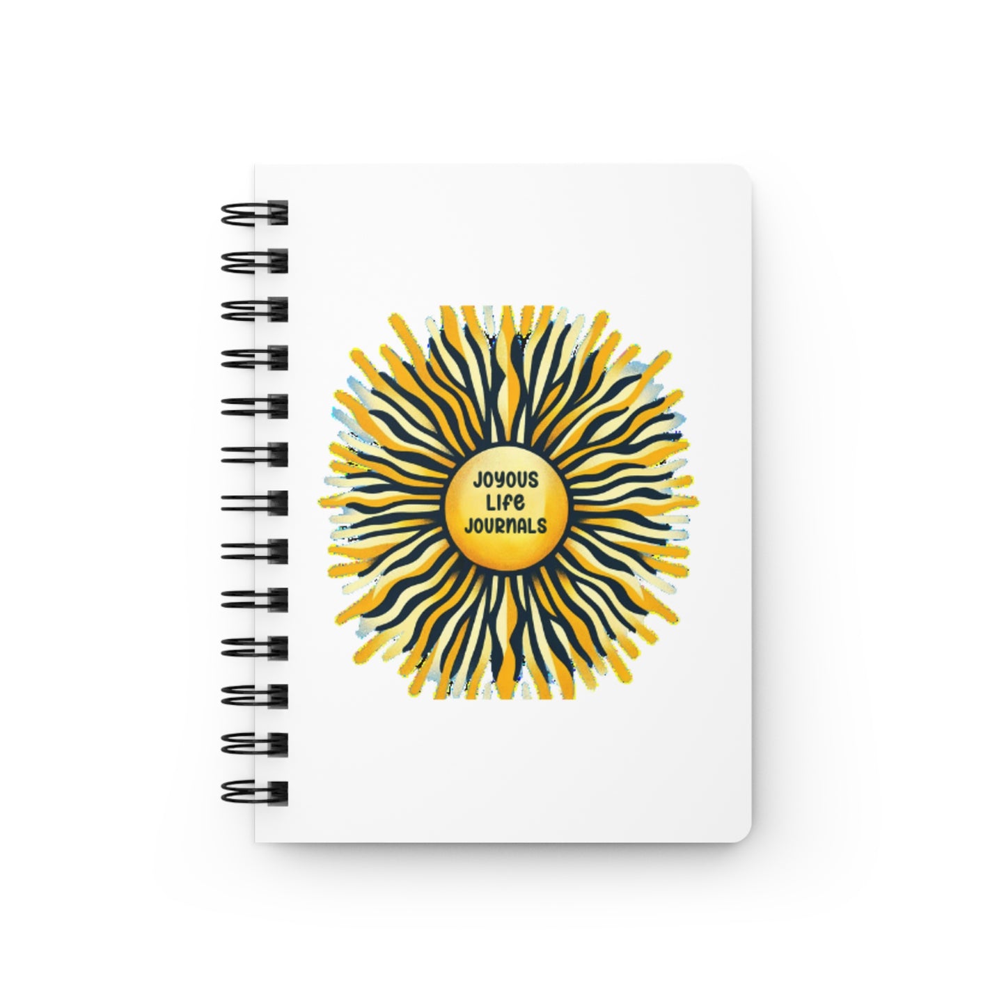 Radiant Sun – Spiral Bound Journal for Self-Reflection & Gratitude | Joyous Life Journals