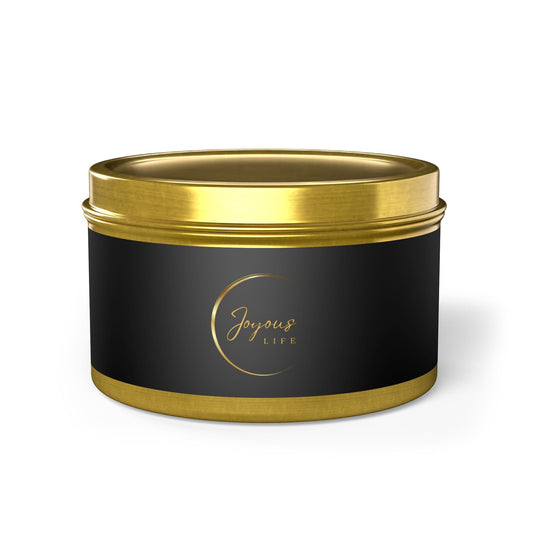 Joyous Life Signature Scented Serenity Tin Candle – 8 oz
