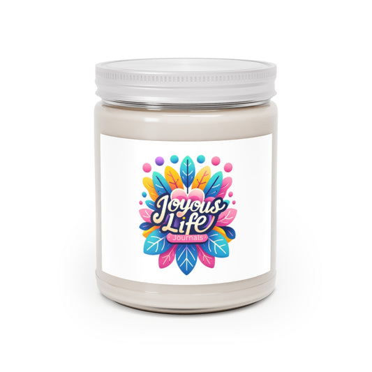 Spring Whispers: Joyous Life Journals Scented Candle, 9oz